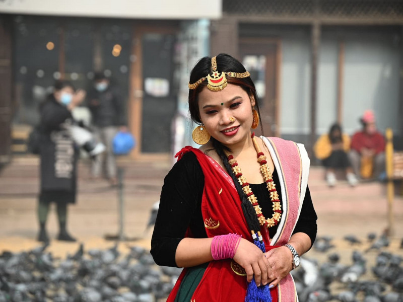 साेनाम ल्होसारमा शान्त बाैद्धनाथ (फाेटाे फिचर)
